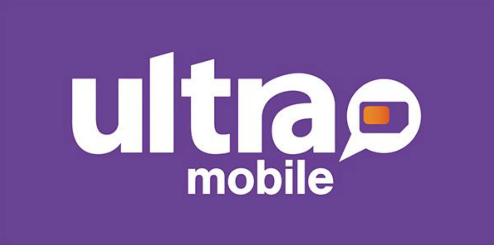Earlier Ultra logo with a SIM-card conversation bubble